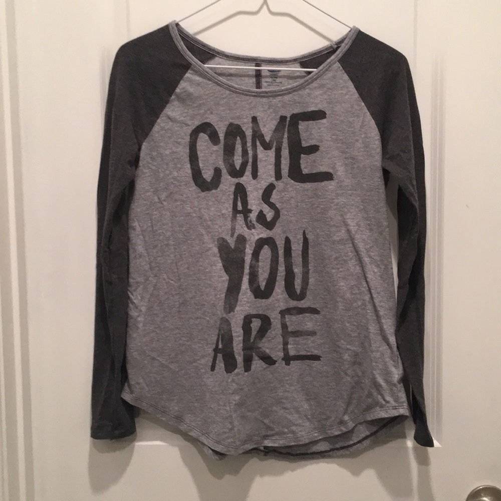 Come as you are shirt